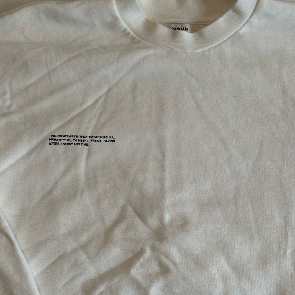 Pangaia White Crewneck - Picture 2 of 5